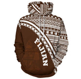 Fijian Hoodie - Brown